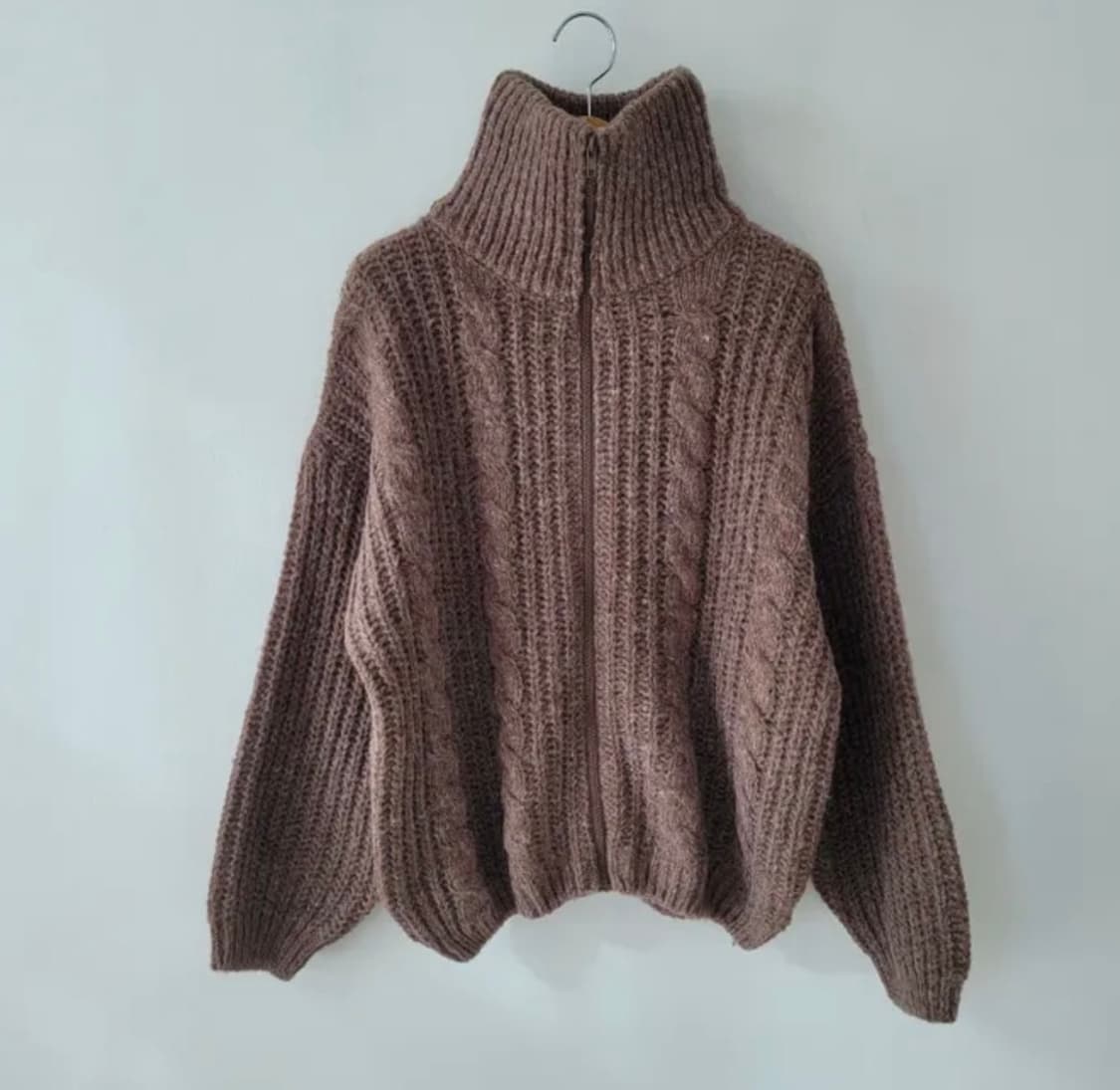 니트 집업 상품이미지2