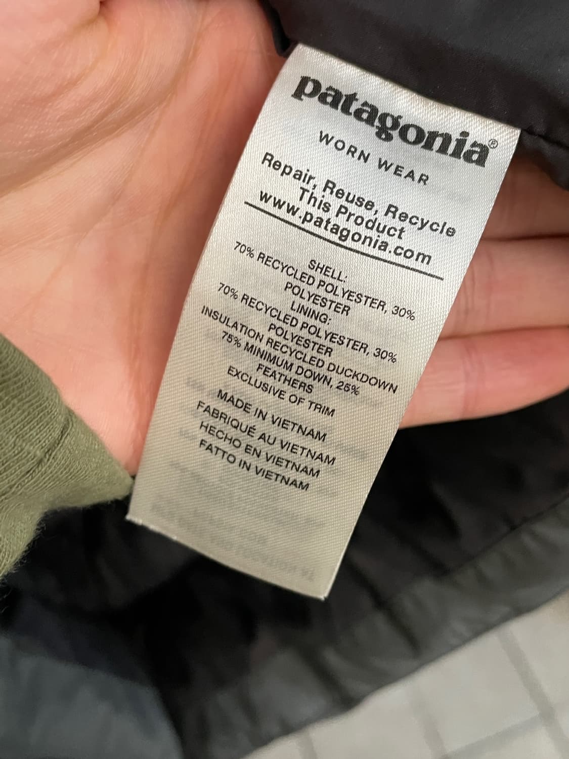 파타고니아 사일런트 다운 셔츠 자켓  상품이미지6
