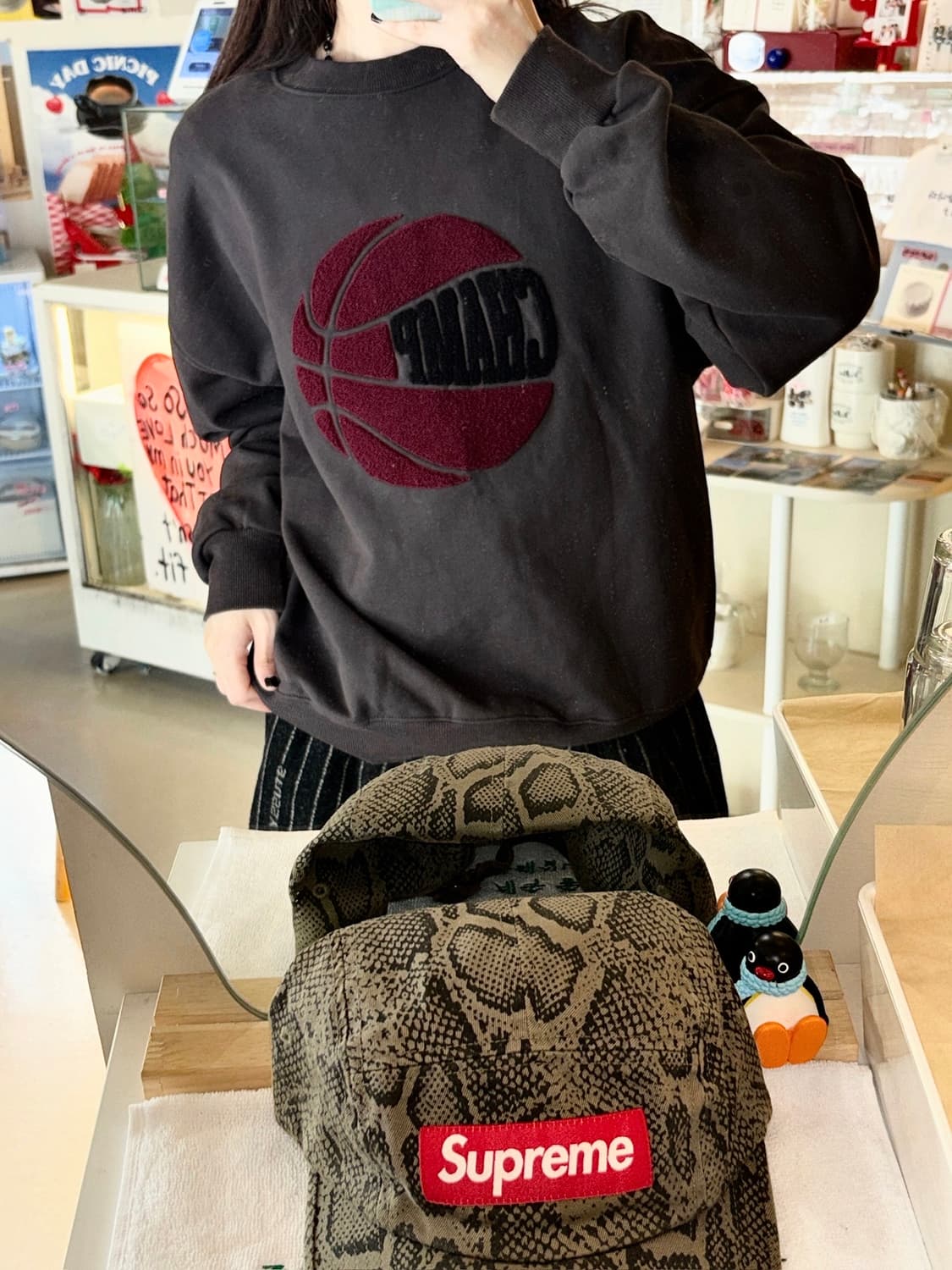 90s 아메리칸 빈티지 올드스쿨 맨투맨 상품이미지2