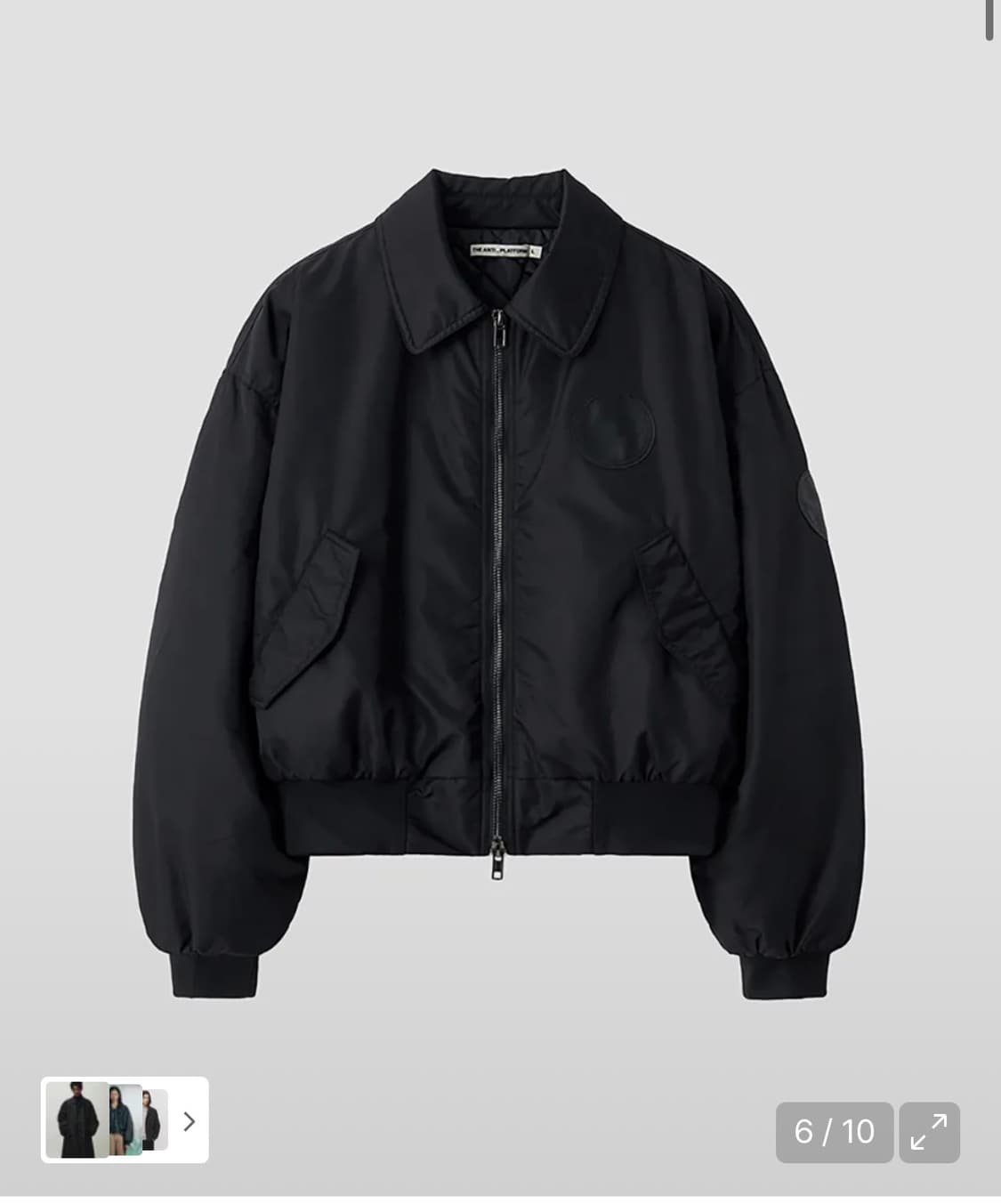 디안티플랫폼 패디드 플라이트 재킷 상품이미지3