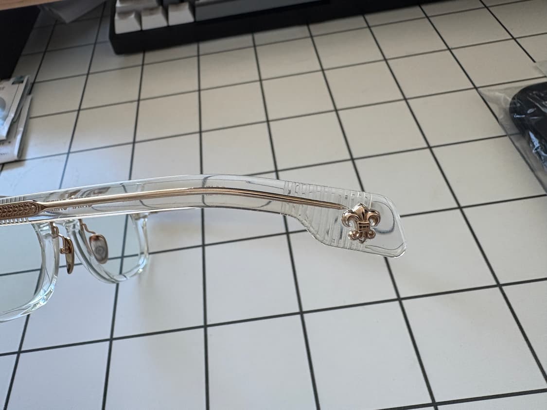 크롬하츠 처프 처프-A (CHIRP CHIRP-A) 크리스탈 골드 안경 상품이미지6