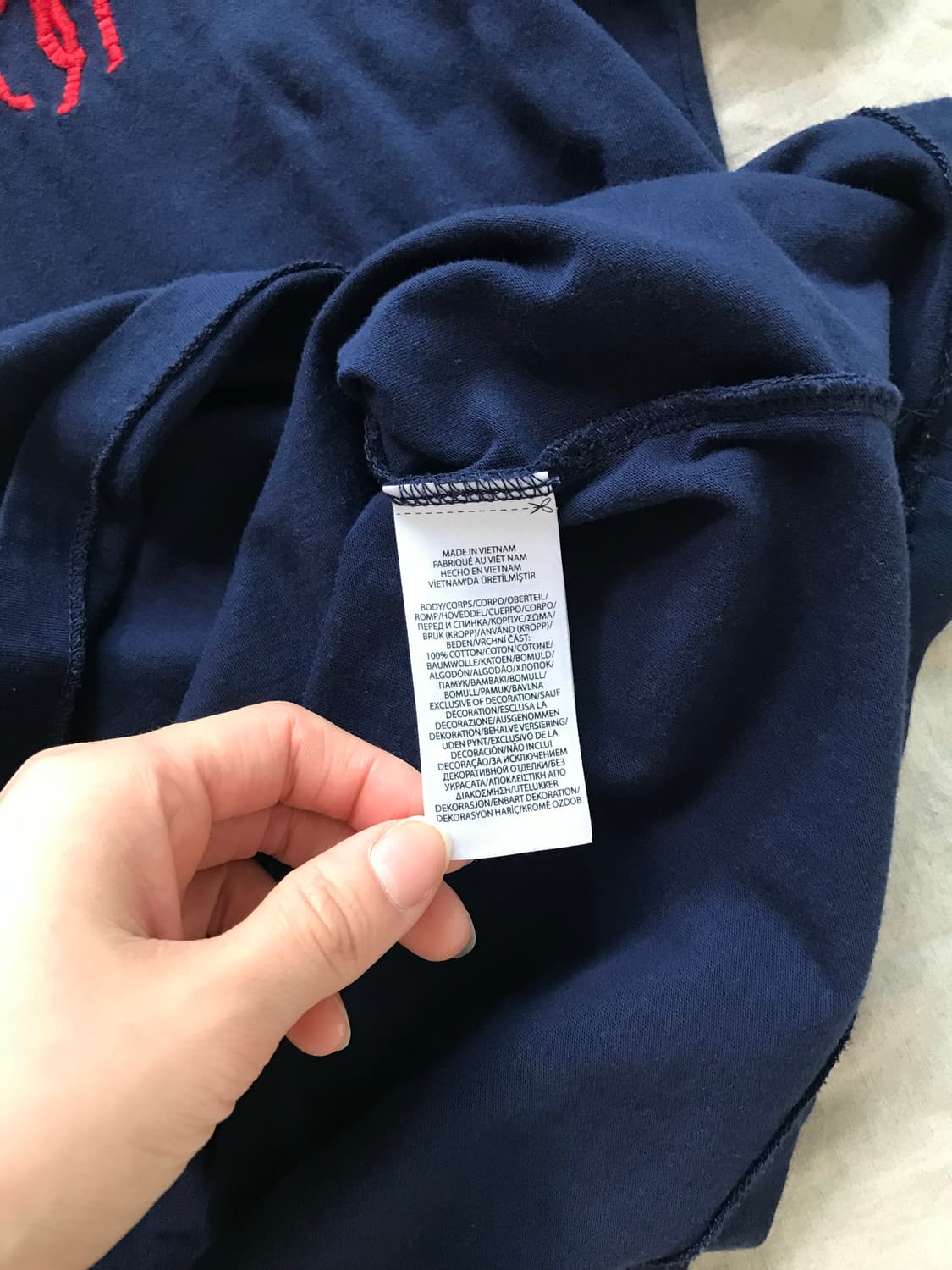 폴로 랄프로렌 빅포니로고 성조기 반팔티 QR코드택 상품이미지9