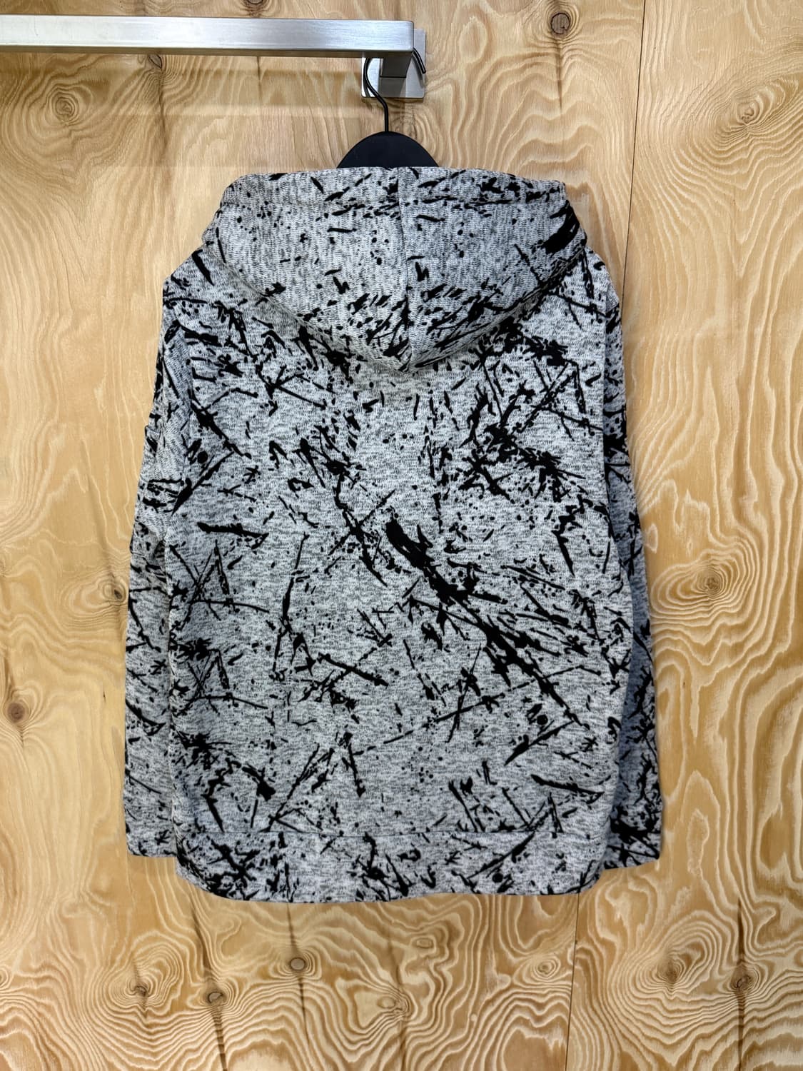 락헤븐 투웨이 레이어 니트 후드 파카 상품이미지4