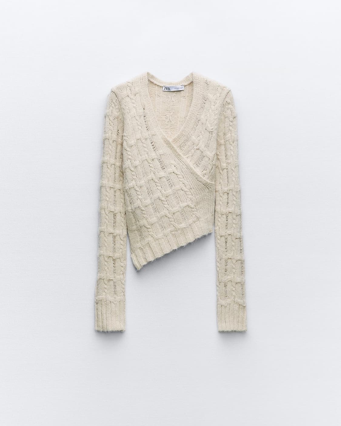 ZARA 니트 크롭 스웨터 상품이미지5