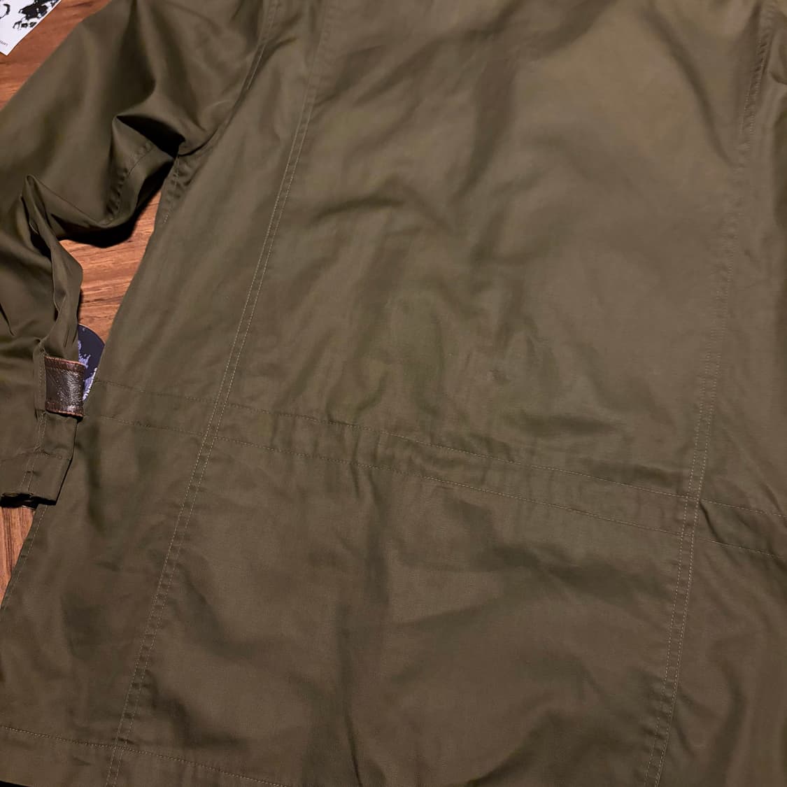 80s 경춘스포츠 leather zip-up jacket 상품이미지9
