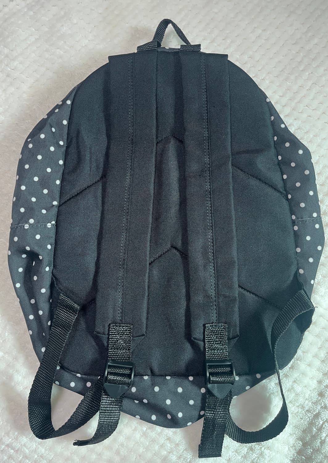 아식스 도트 땡땡이 백팩 블랙 빈티지 상품이미지2