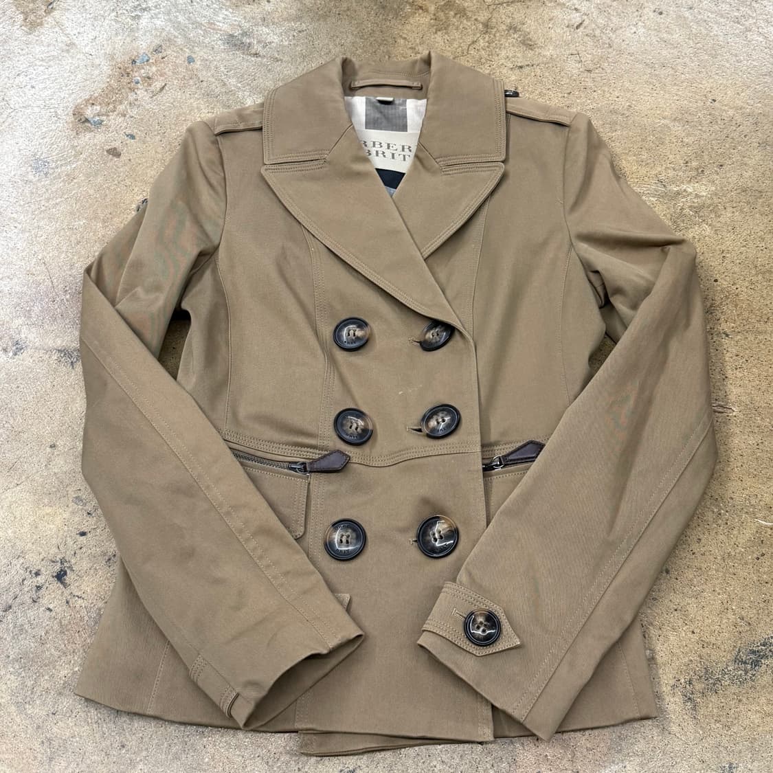 [정품/44] 버버리 브릿 트렌치 코트 베이지 b10 상품이미지2
