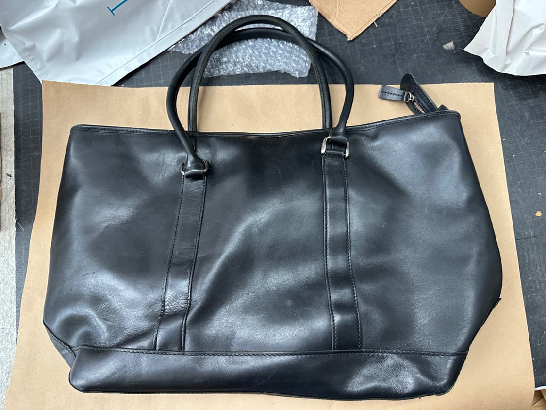 엘엘빈 레더 토트백 Llbean leather totebag 상품이미지1