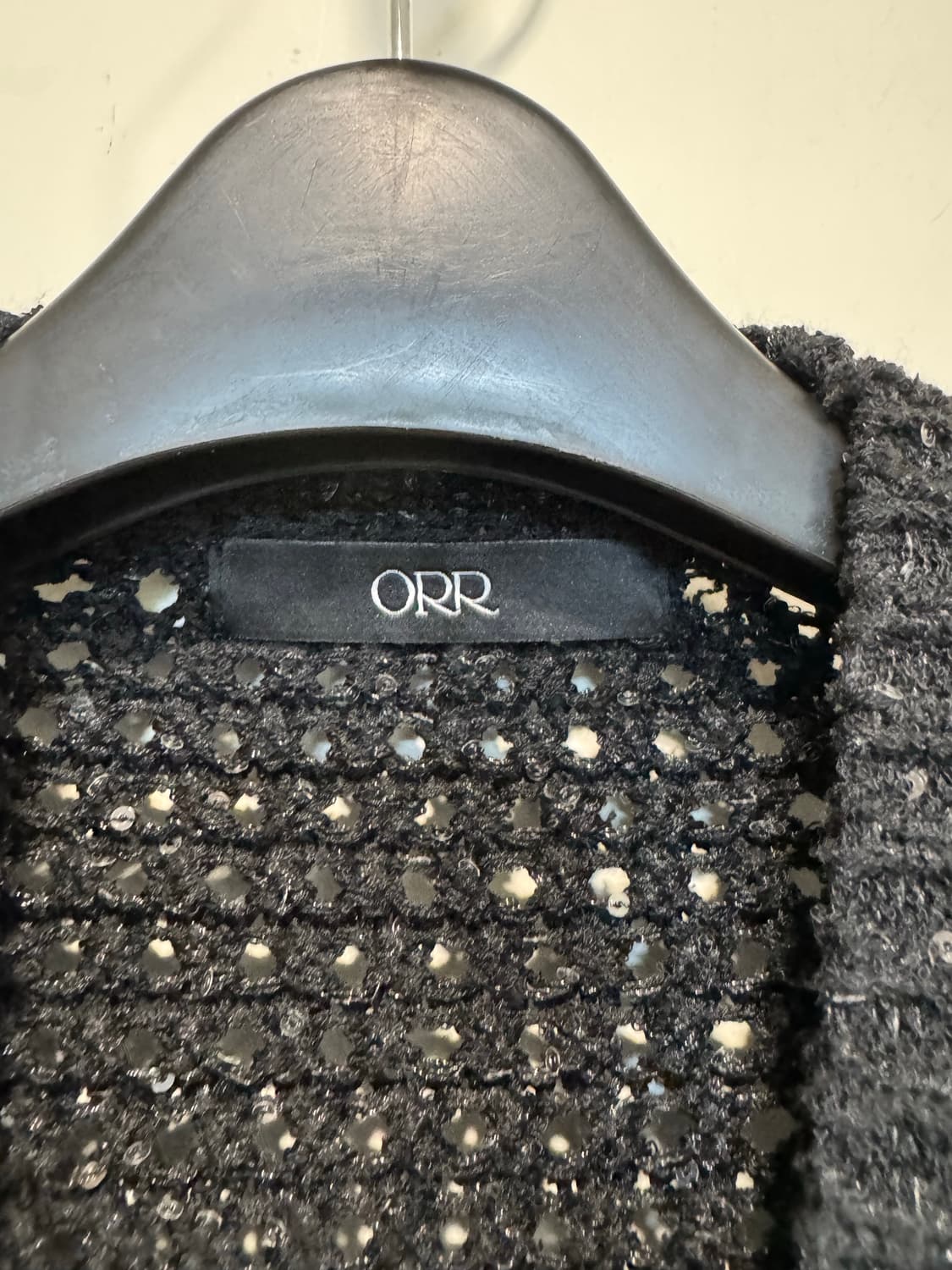 ORR 오르 크로쉐 스팽글 가디건 상품이미지4