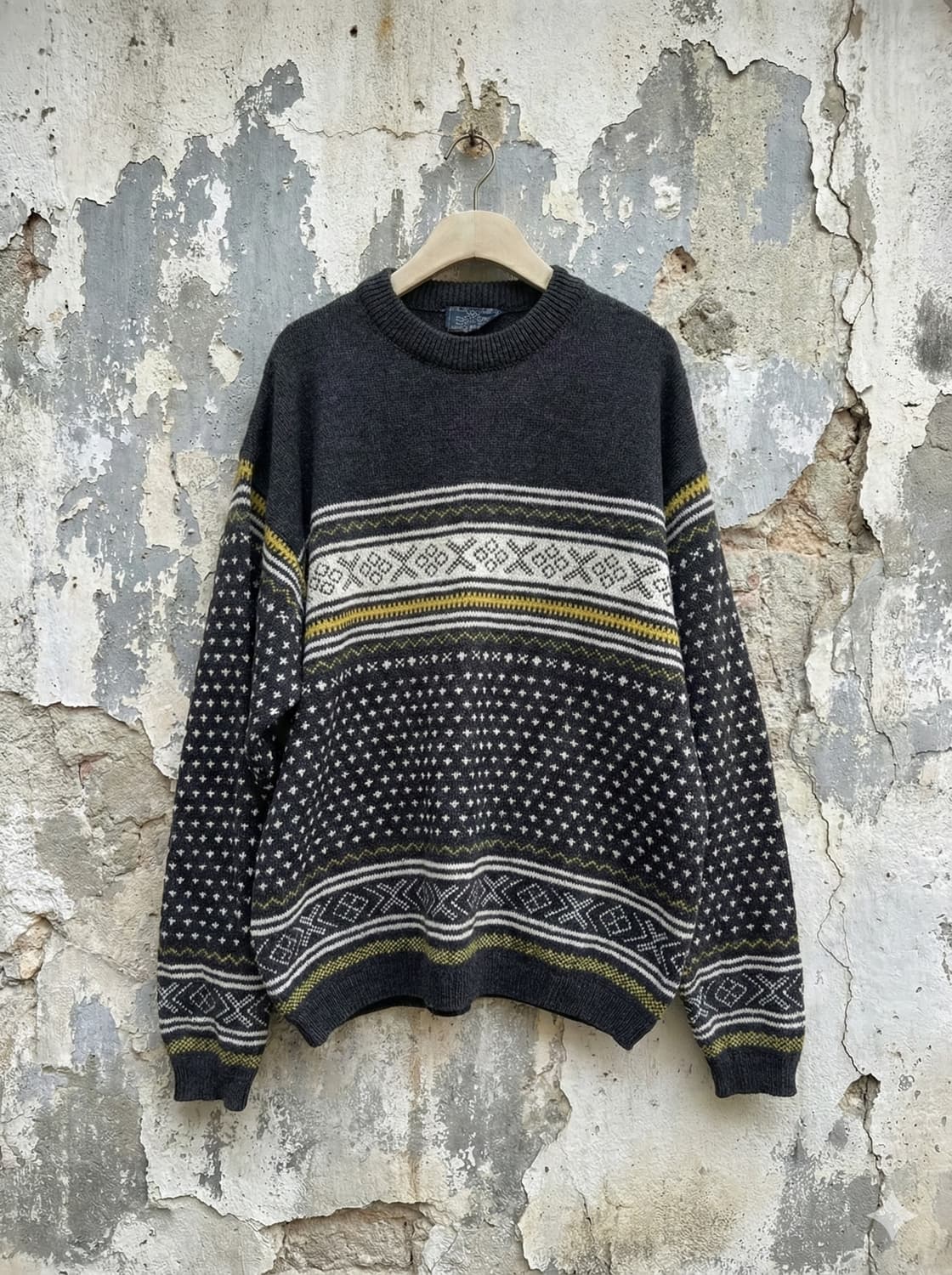 노르딕 오버핏 니트 상품이미지1