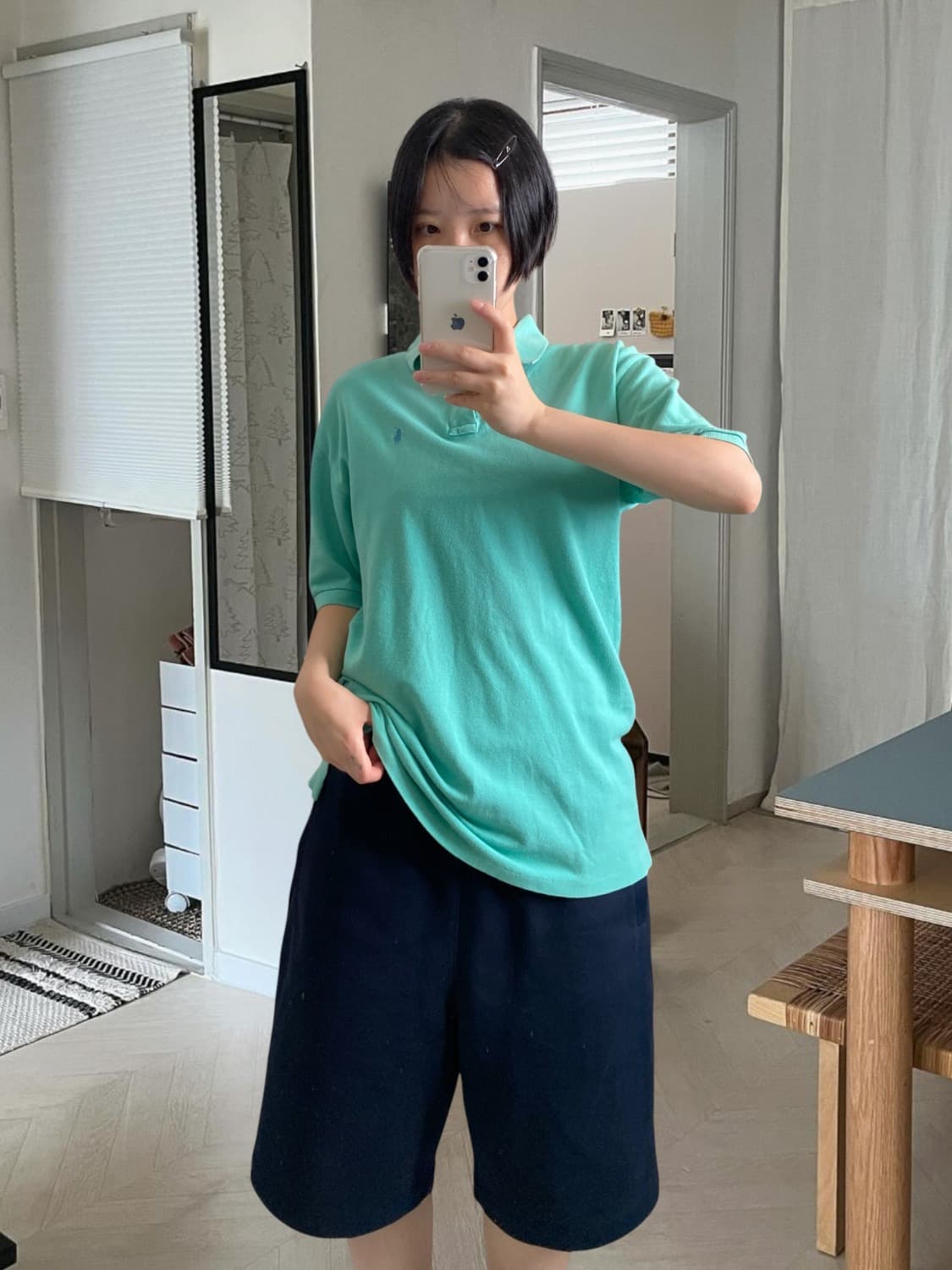 폴로 랄프로렌 1/2 카라 티셔츠 (Man M) AB0785 상품이미지1