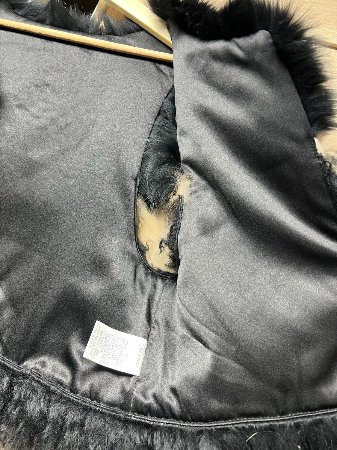 [EVITA] 폭스 & 양털 믹스 조끼 상품이미지7