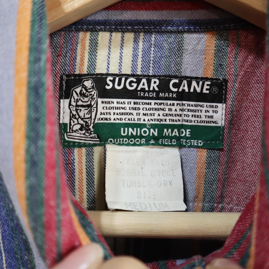 슈가케인 스트라이프 워크셔츠  상품이미지5