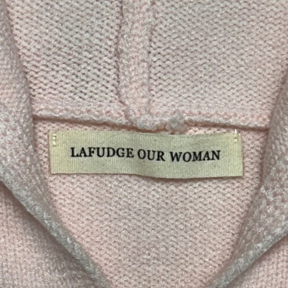 라퍼지우먼 블라썸 니트 후드집업 S 상품이미지5