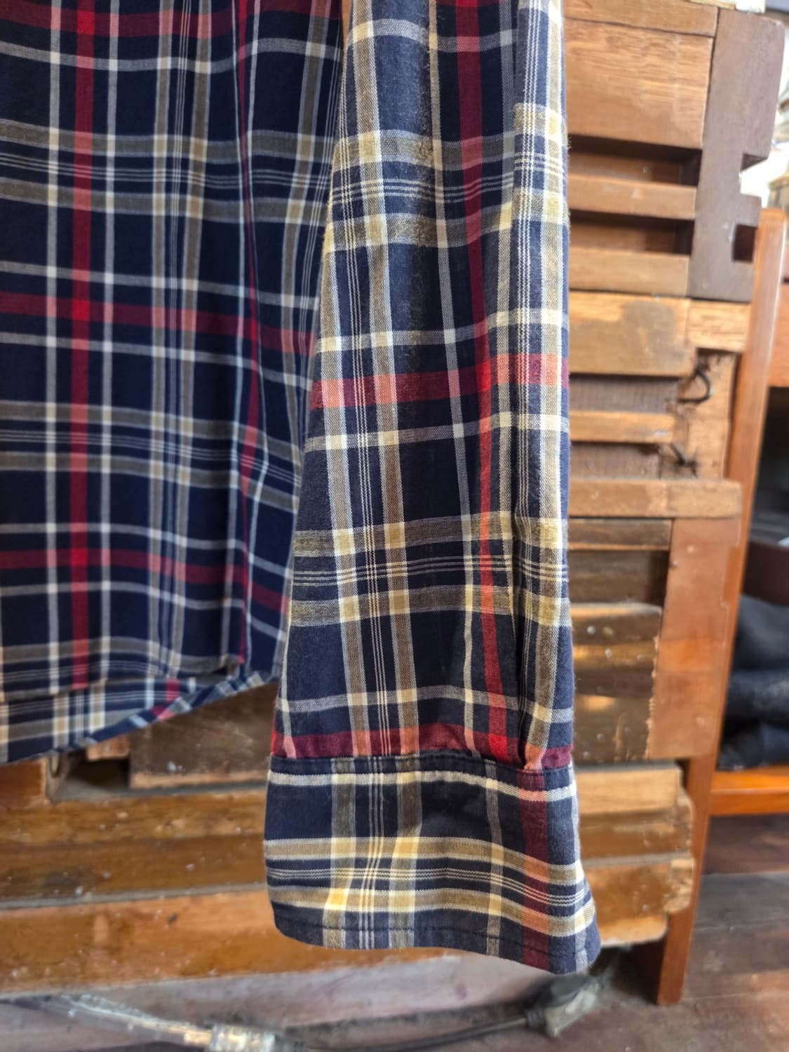 아페세 마드라스 셔츠 상품이미지4