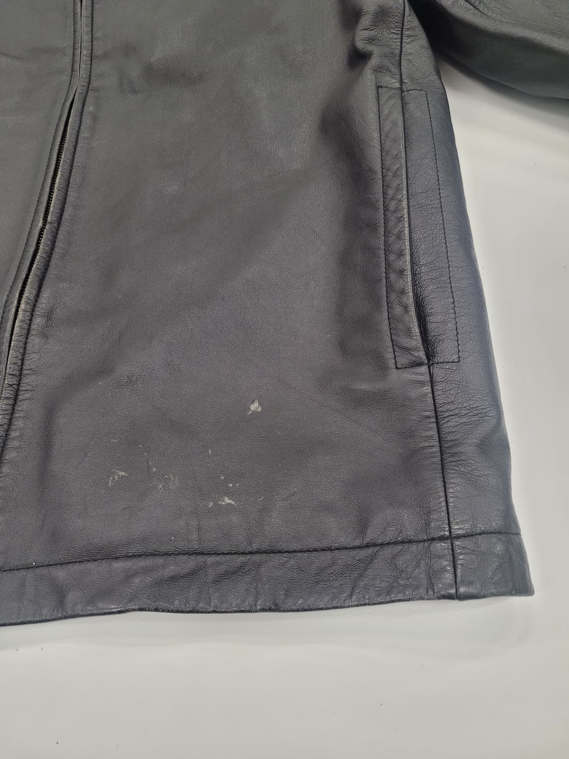 GAP 90s 올드갭 소가죽레더자켓 [M] 상품이미지8