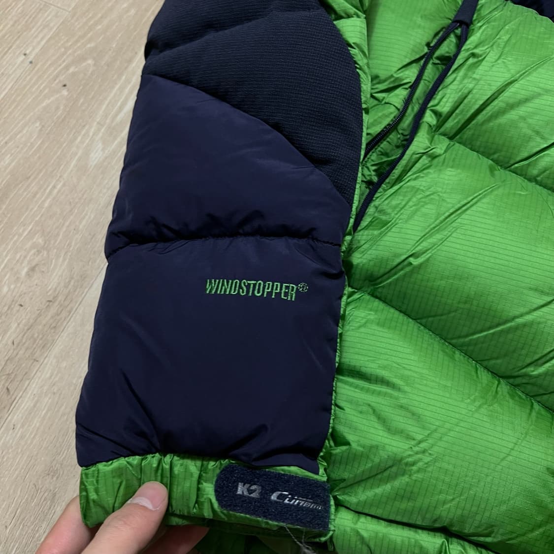 K2 남성 윈드스토퍼 구스다운 800 패딩 L/100  상품이미지4