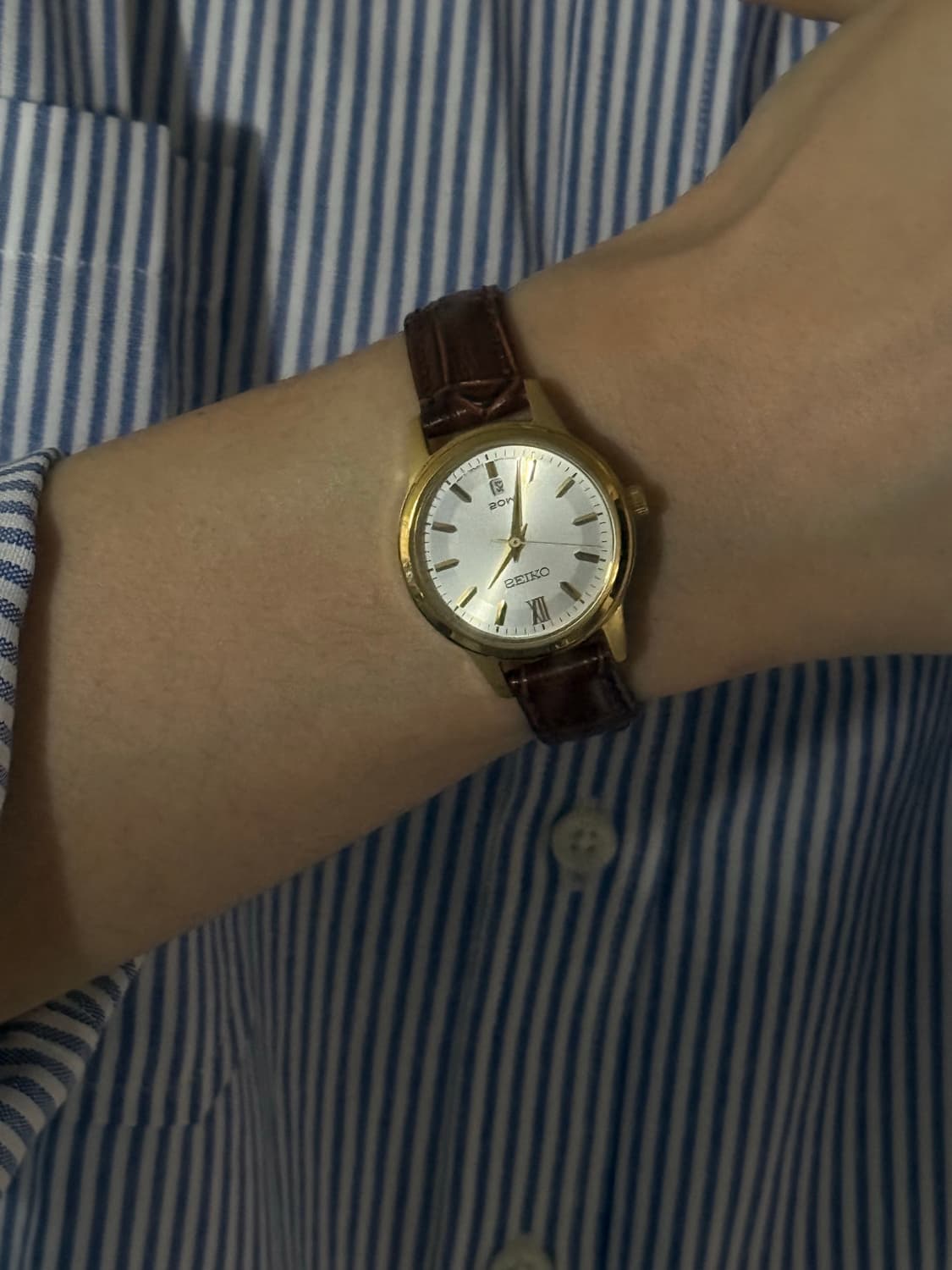 SEIKO 빈티지 쿼츠 시계 상품이미지5