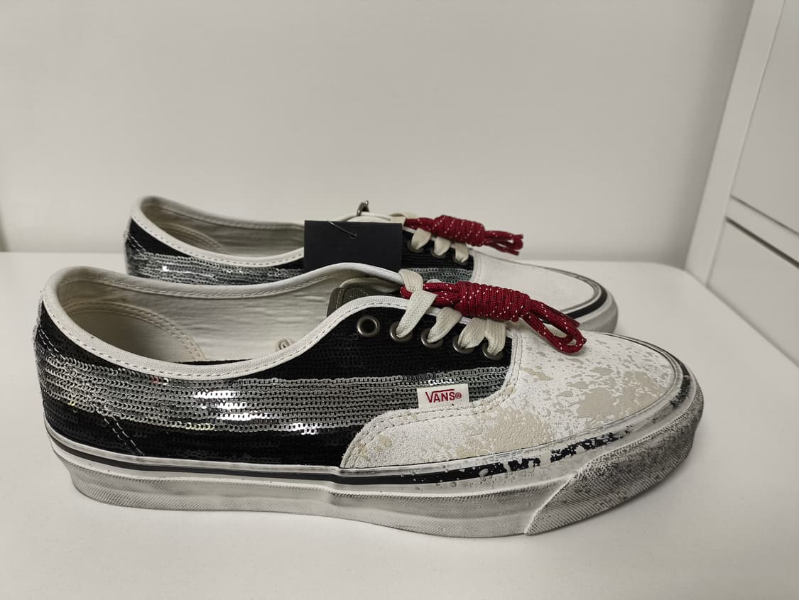 [280] 반스 LX 어센틱44 블랙 화이트 상품이미지4