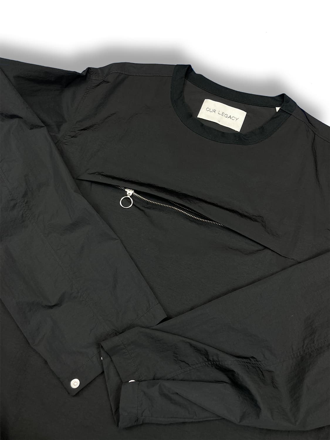 아워레가시 블랙 웨이브 히든 포켓 스웻 상품이미지2