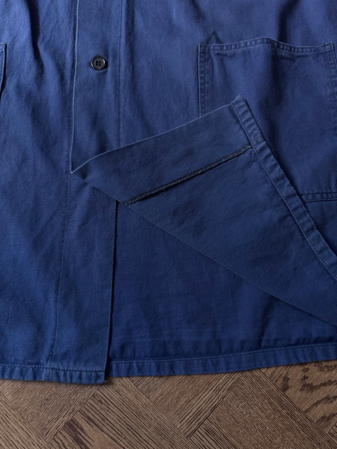 [L]빈티지 잉크블루 프렌치 워크 코트자켓 상품이미지7