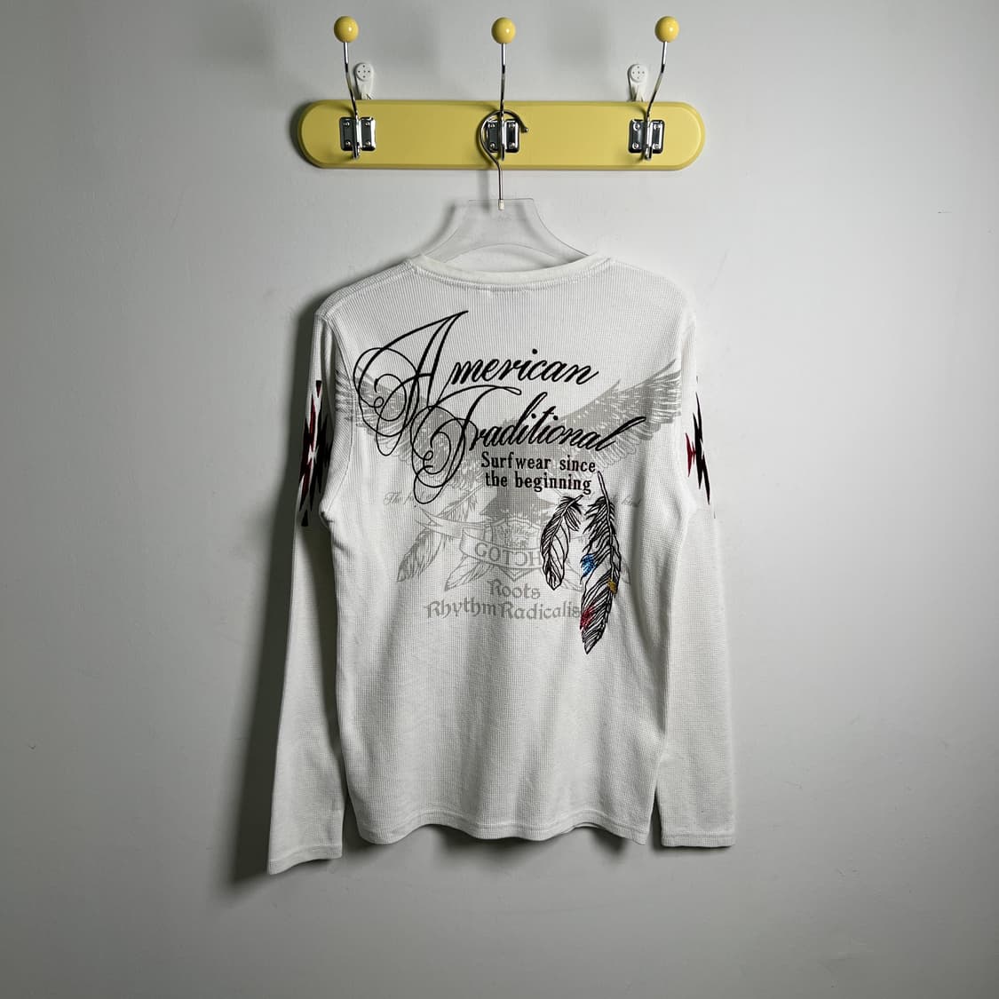 Gotcha 갓챠 나바호 화이트 와플 롱슬리브 M 상품이미지2