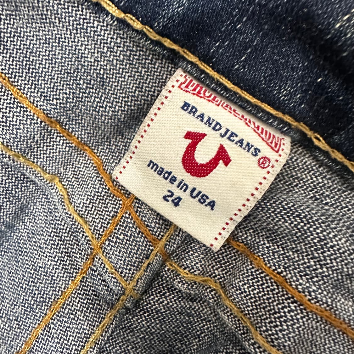 트루릴리젼 여성 데님 부츠컷 청바지 24인치 상품이미지4