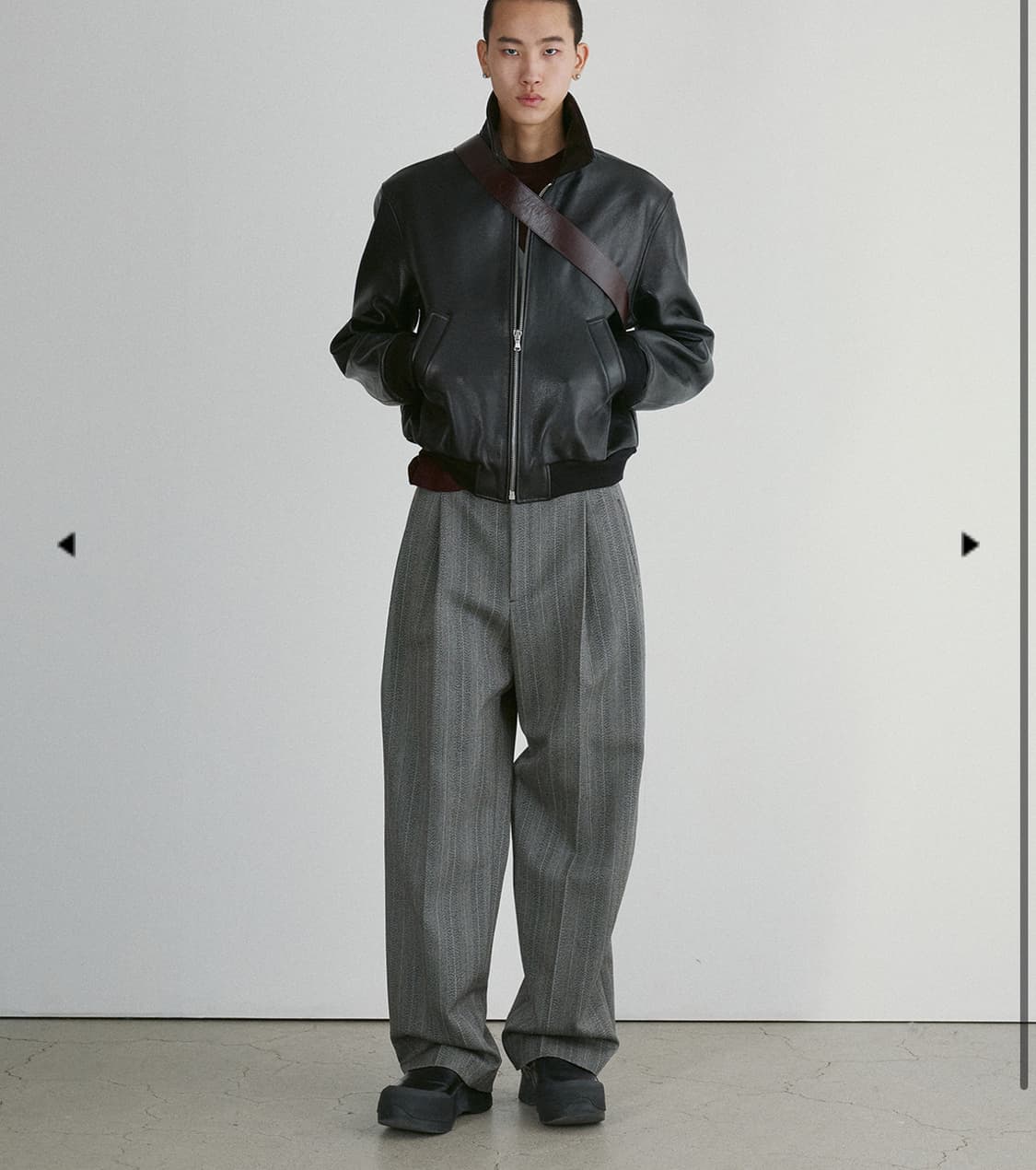 렉토 Recto 벤 고트 BEN GOAT LEATHER JUMPER(M) 상품이미지2