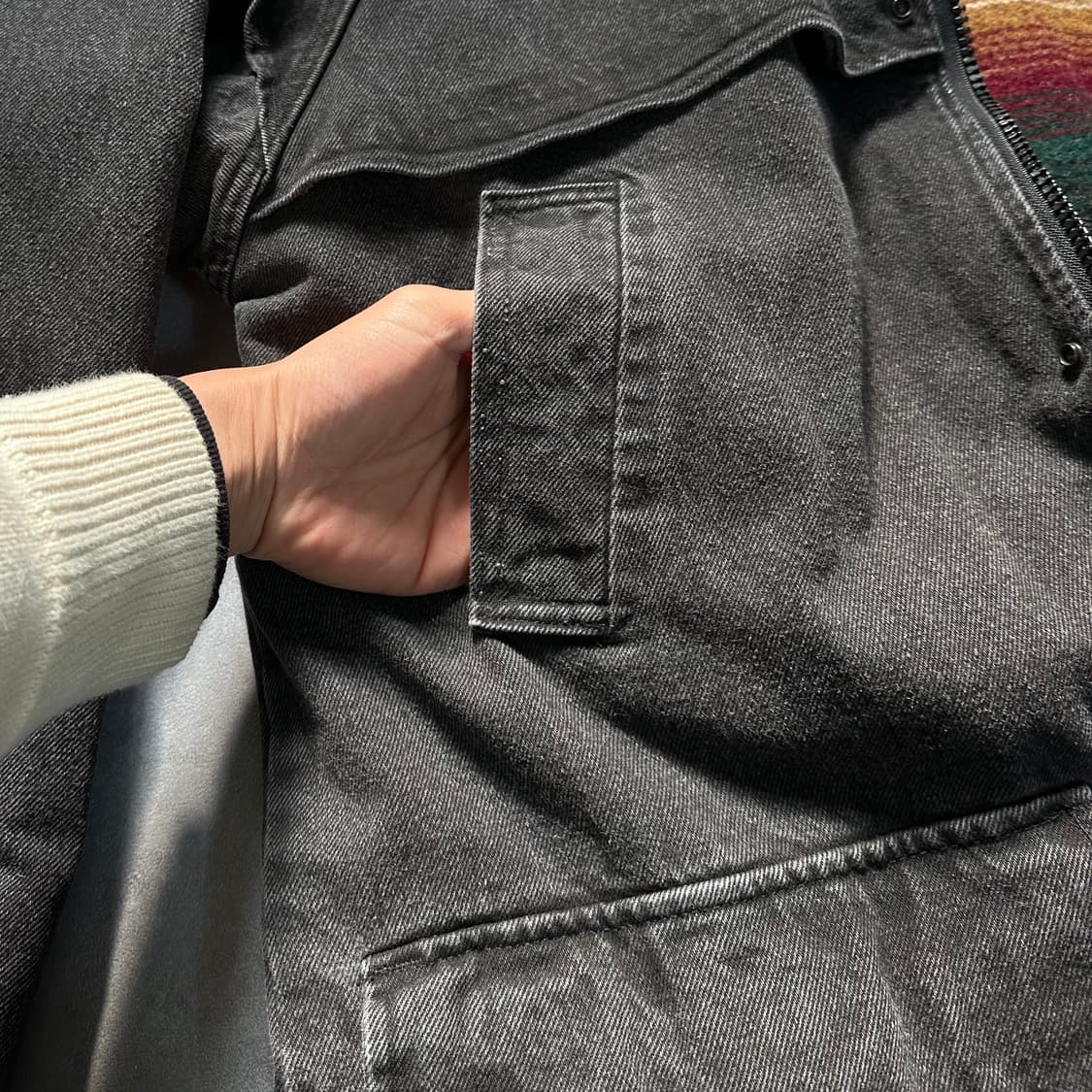 울리치 데님 헌팅 코트 (va.62) 상품이미지5