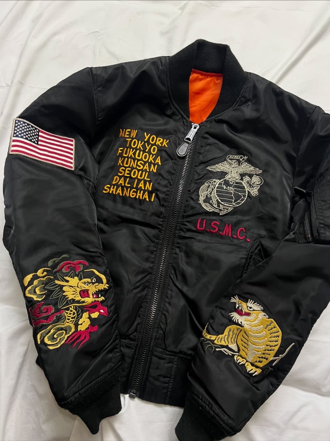 아비렉스 스카쟌 항공점퍼 상품이미지9