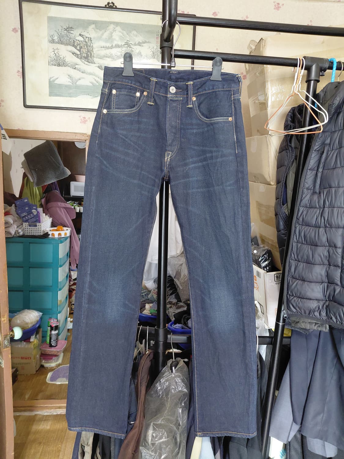 [리바이스501]1963 클래식 스트레이트핏 데님 청바지 30사이즈  상품이미지1