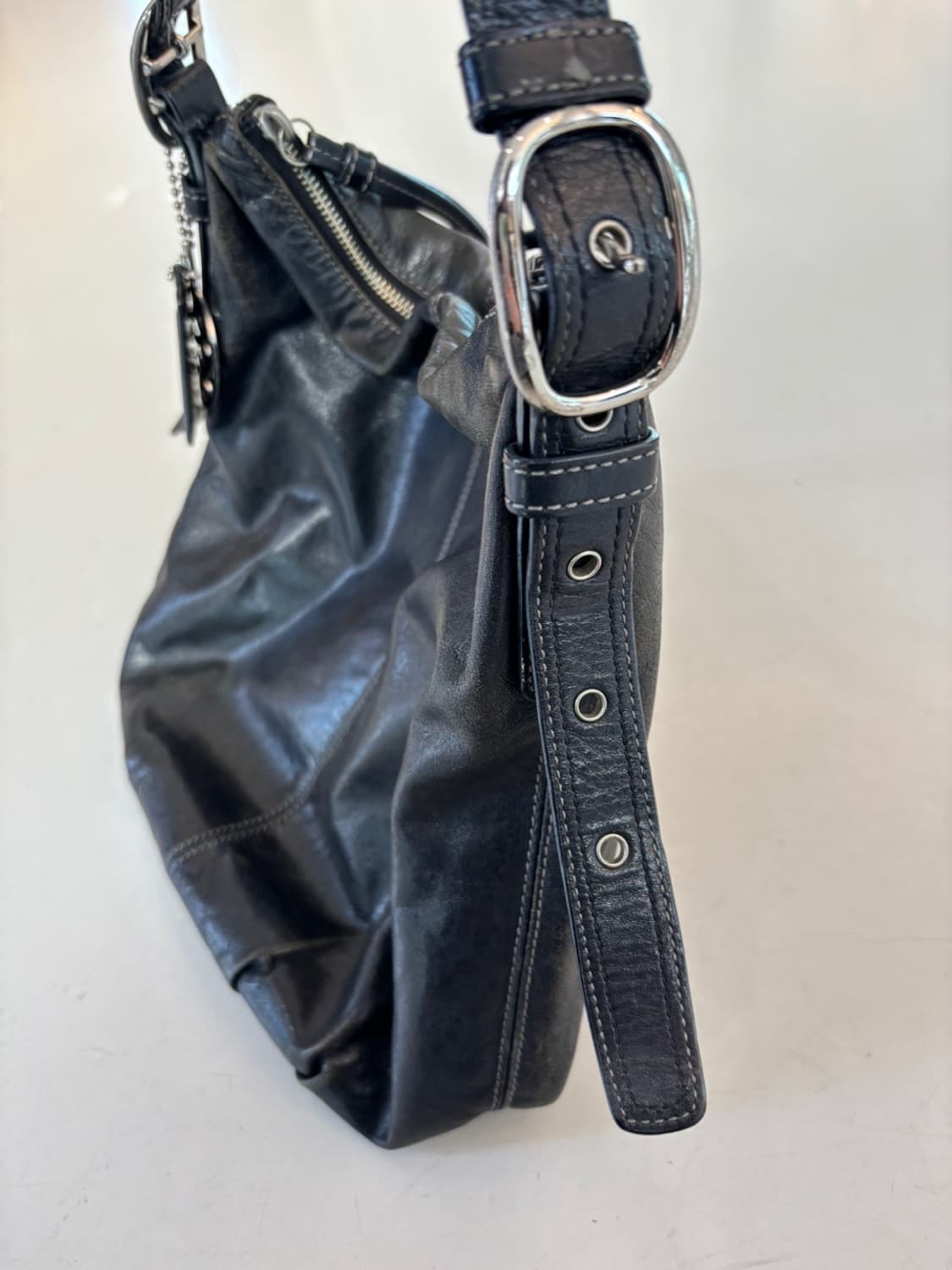 Old Coach Leather Bag 상품이미지6
