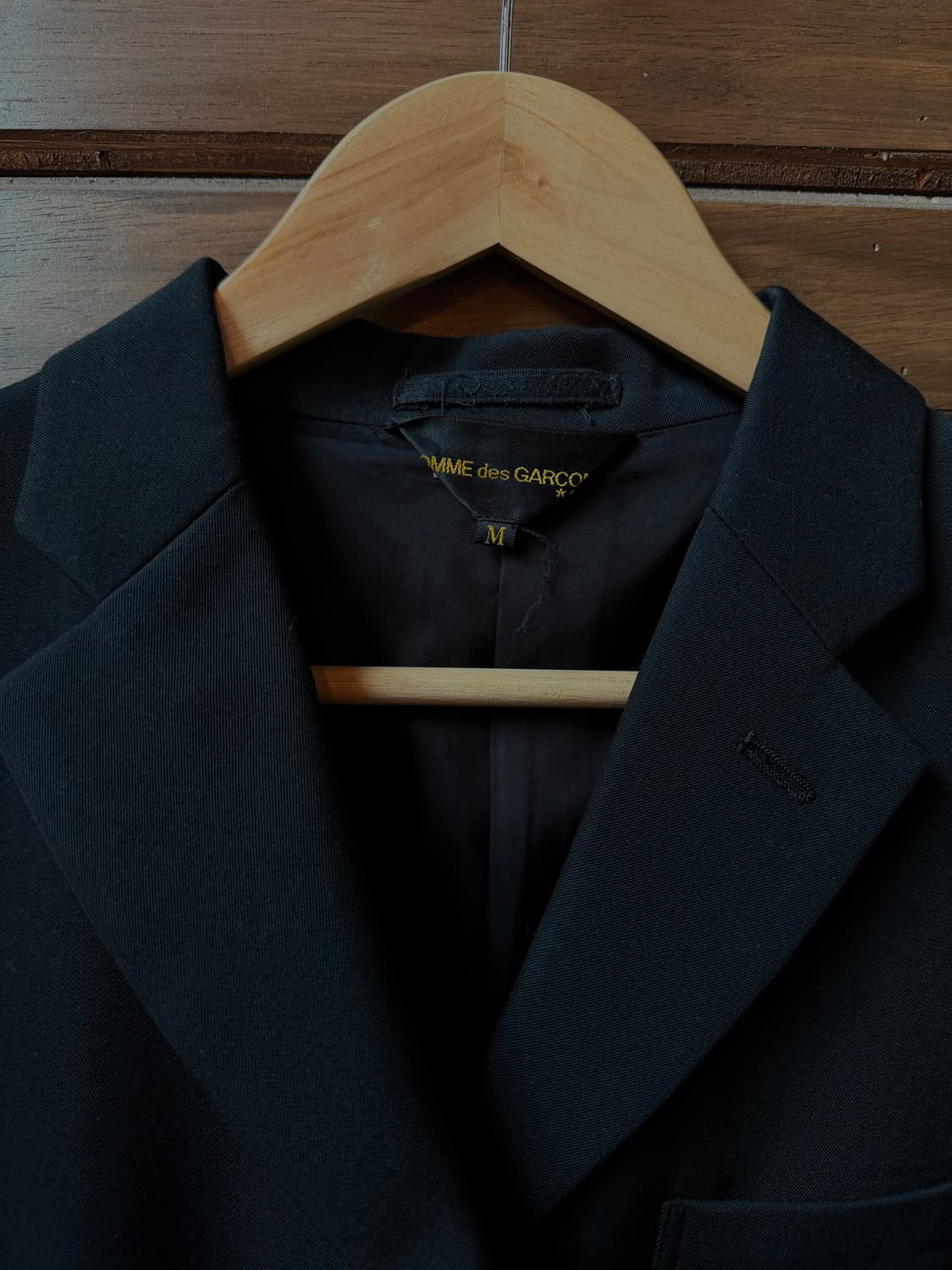 comme des garcons 컷아웃 리본 디테일 코트 상품이미지3