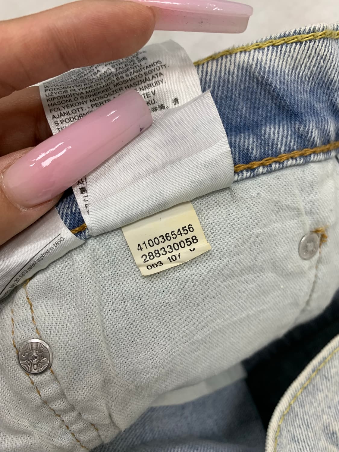 리바이스 512 데님 팬츠 #493 상품이미지6