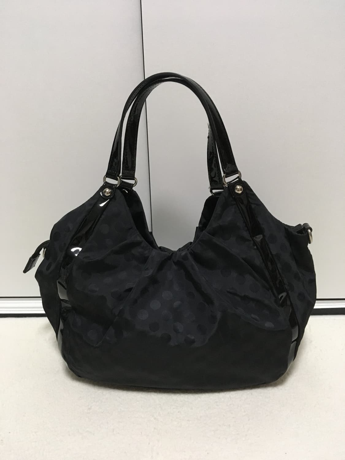 요지야마모토 ysaccs 블랙 도트 2way 백 상품이미지6