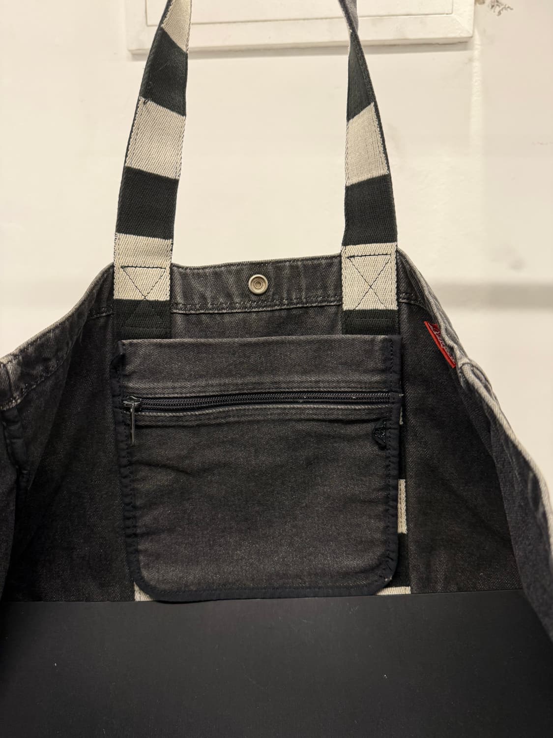 Porter Black Denim Bag 상품이미지5