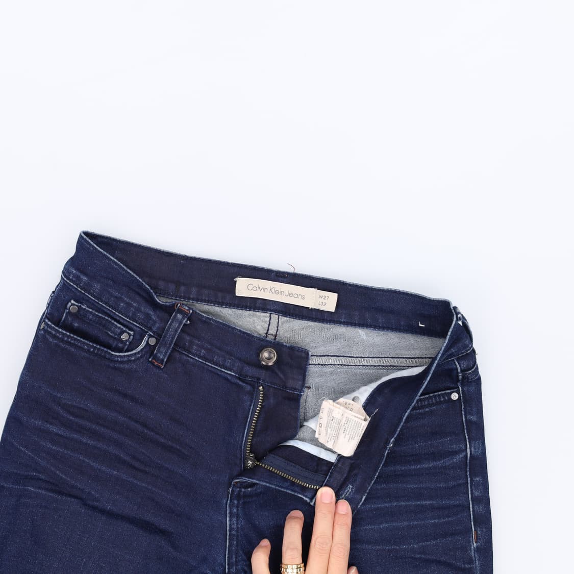 [W27 L32] 캘빈클라인 여성 데님팬츠 1222H1 상품이미지4