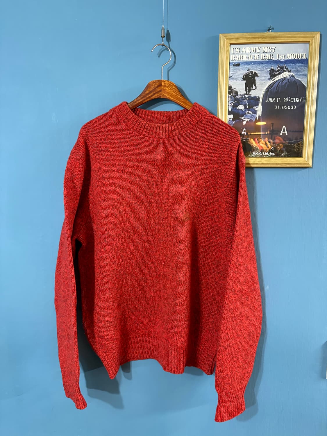 90’s  LL Bean Wool Sweater.  상품이미지1