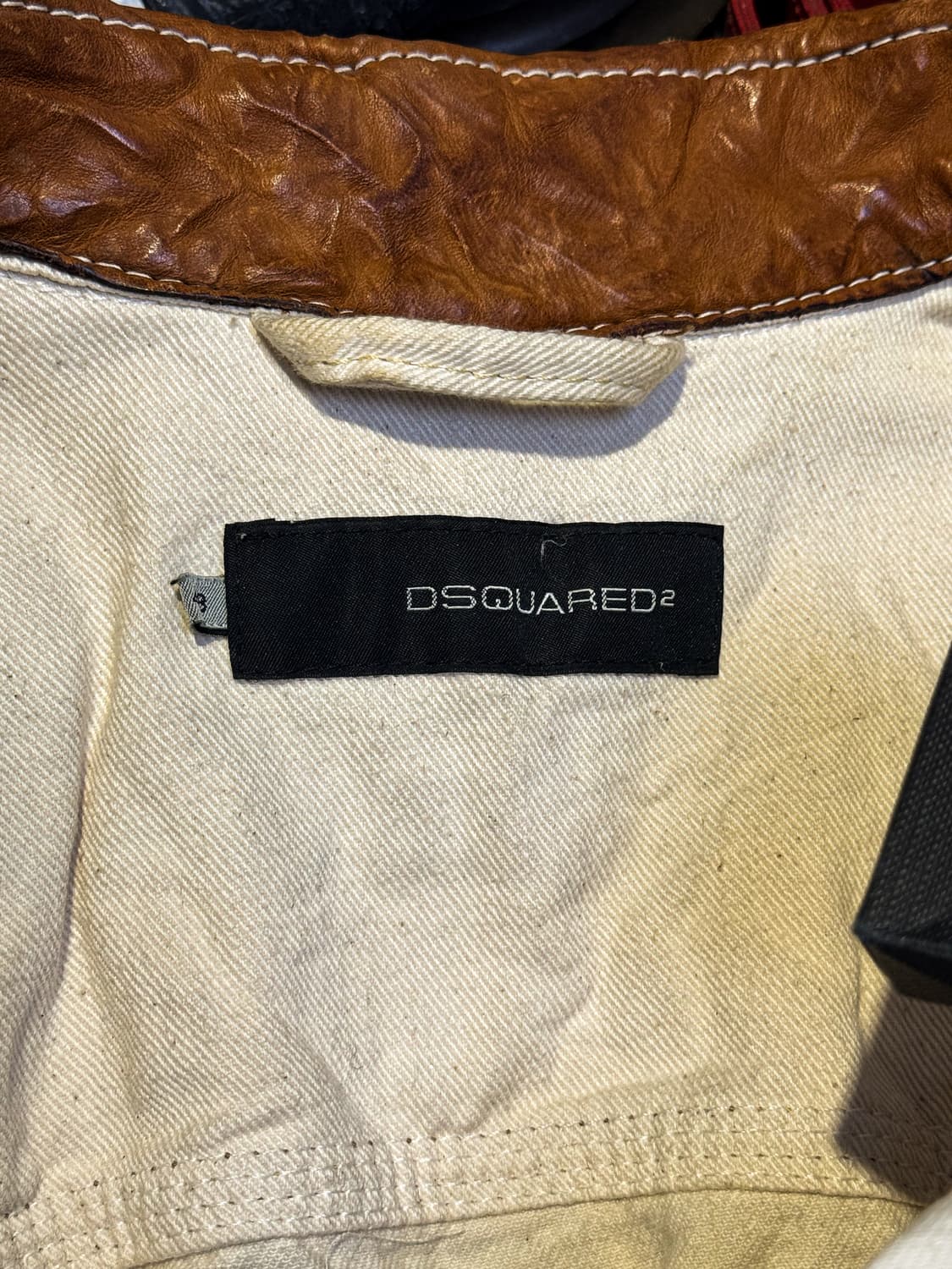 DSQUARED2 – 2006 S/S Leather Trim Jacket 상품이미지9