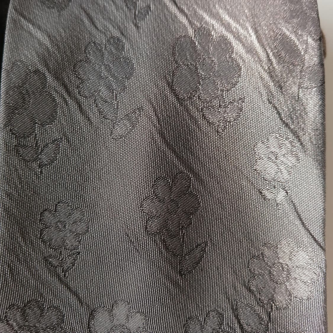 아쿠아스큐텀 실크 플라워 자카드 넥타이 9.7cm A+등급 A19831 상품이미지6