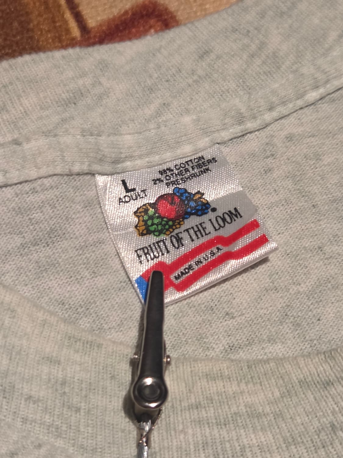 90's 펜더 기타 피크 아메리카 그래픽 티셔츠 상품이미지3