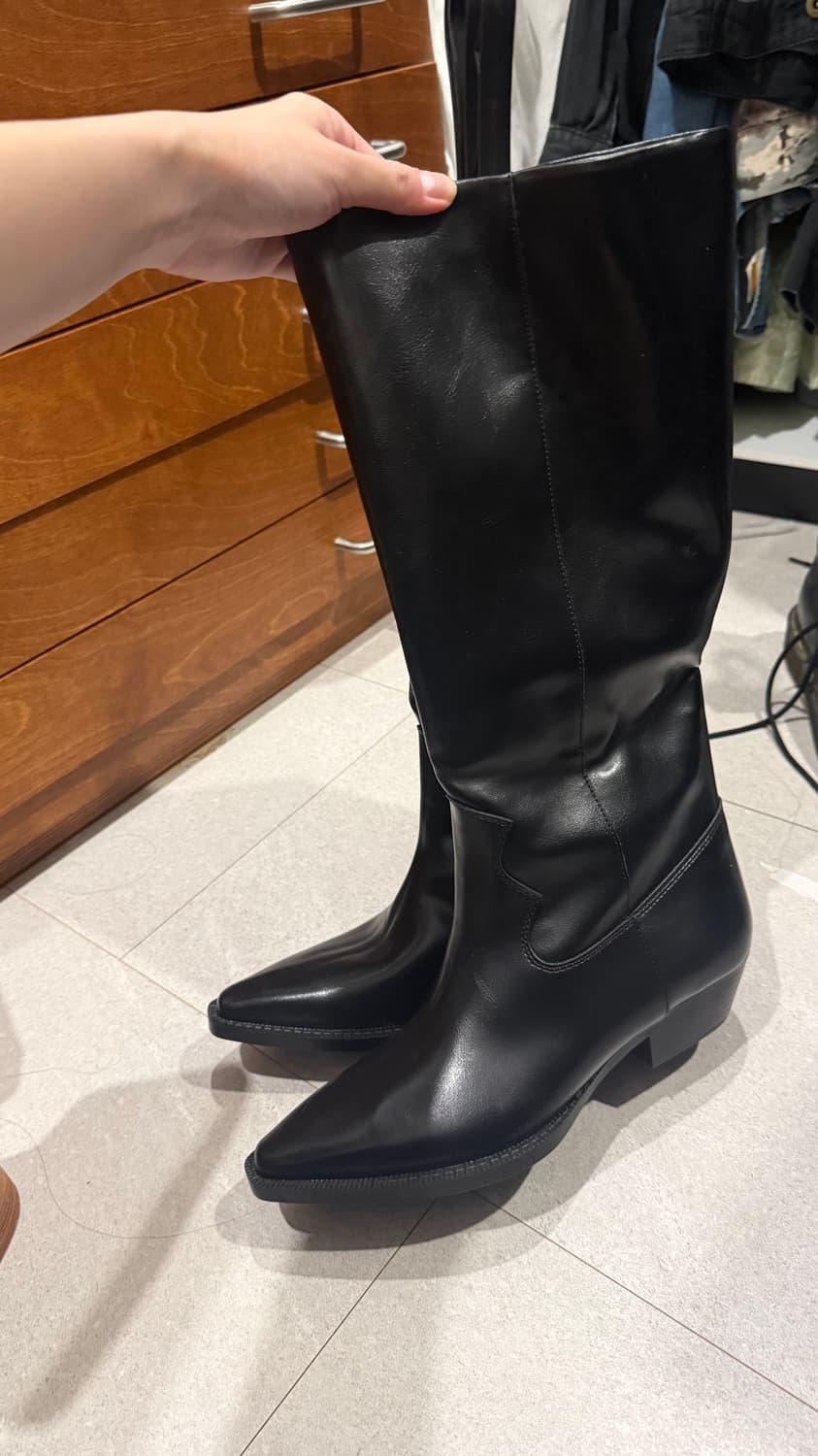 자라 롱부츠 38 (새상품) 상품이미지3