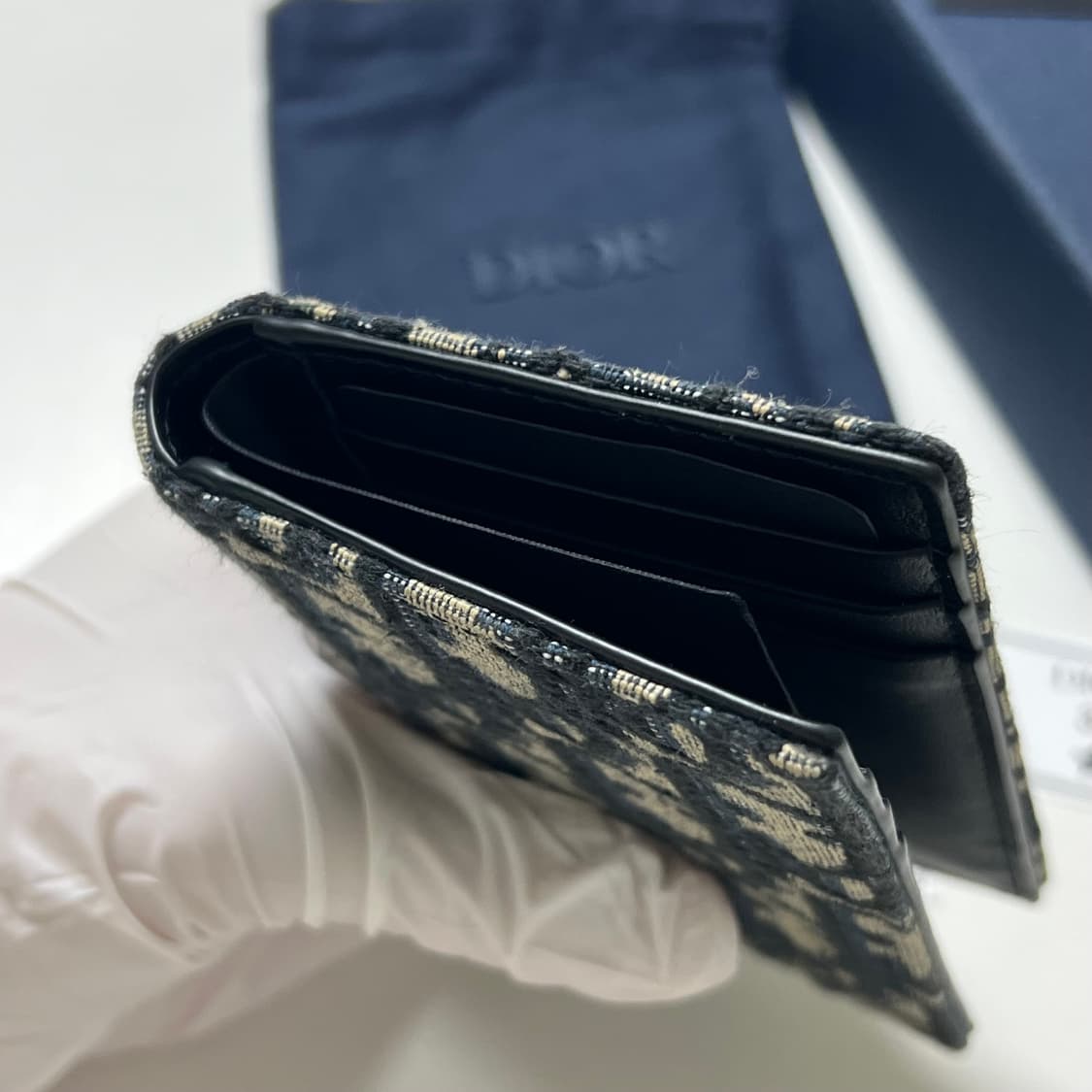 [정품] 신형 새상품급 / 디올 오거나이저 카드지갑 베이지 상품이미지7