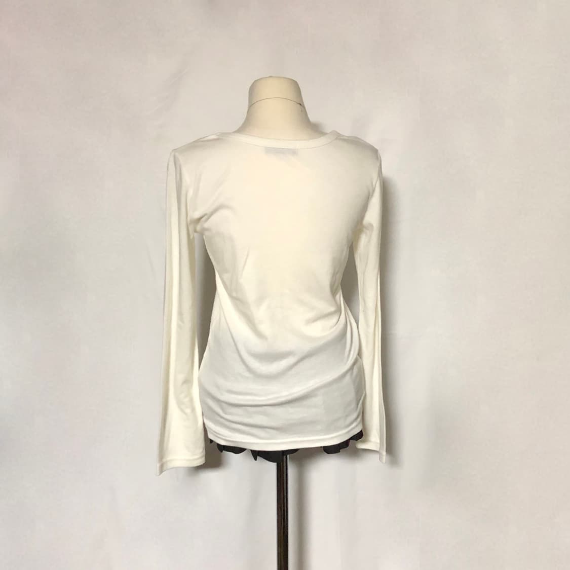 나비 레터링 티셔츠 화이트 상품이미지5