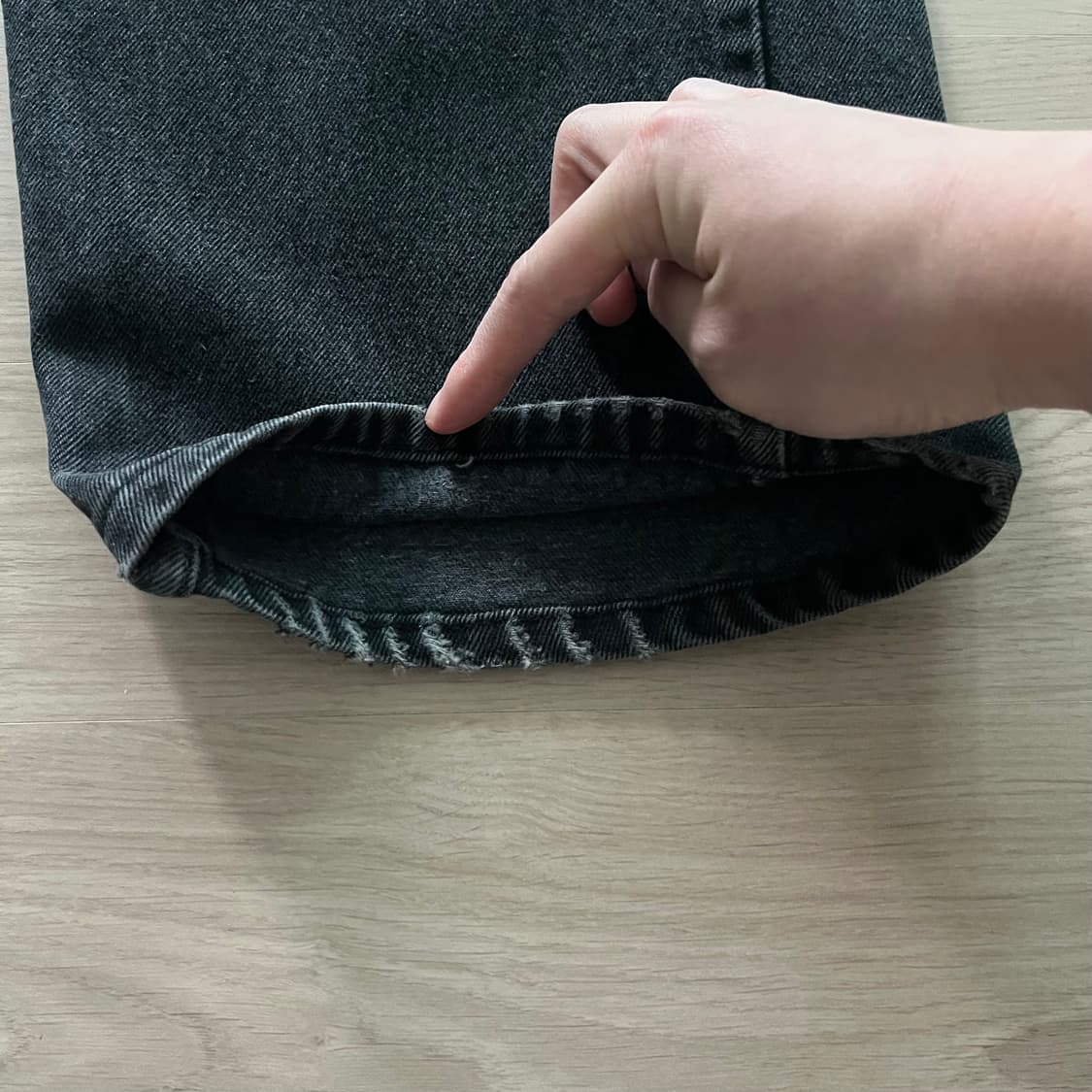 [36] 90s 빈티지 리바이스 565 블랙 상품이미지5