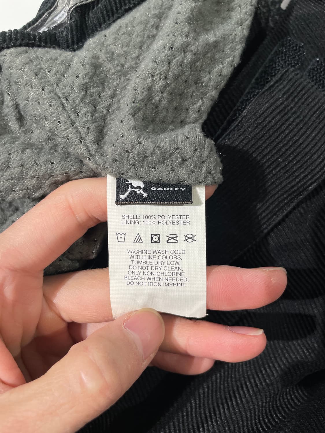 오클리 블랙 배기 핏 코듀로이 스키 팬츠 상품이미지8