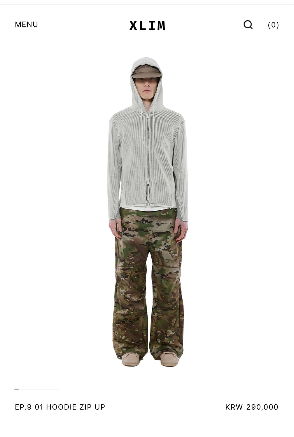 [구합니다] XLIM EP.9 후드 집업 S 상품이미지1