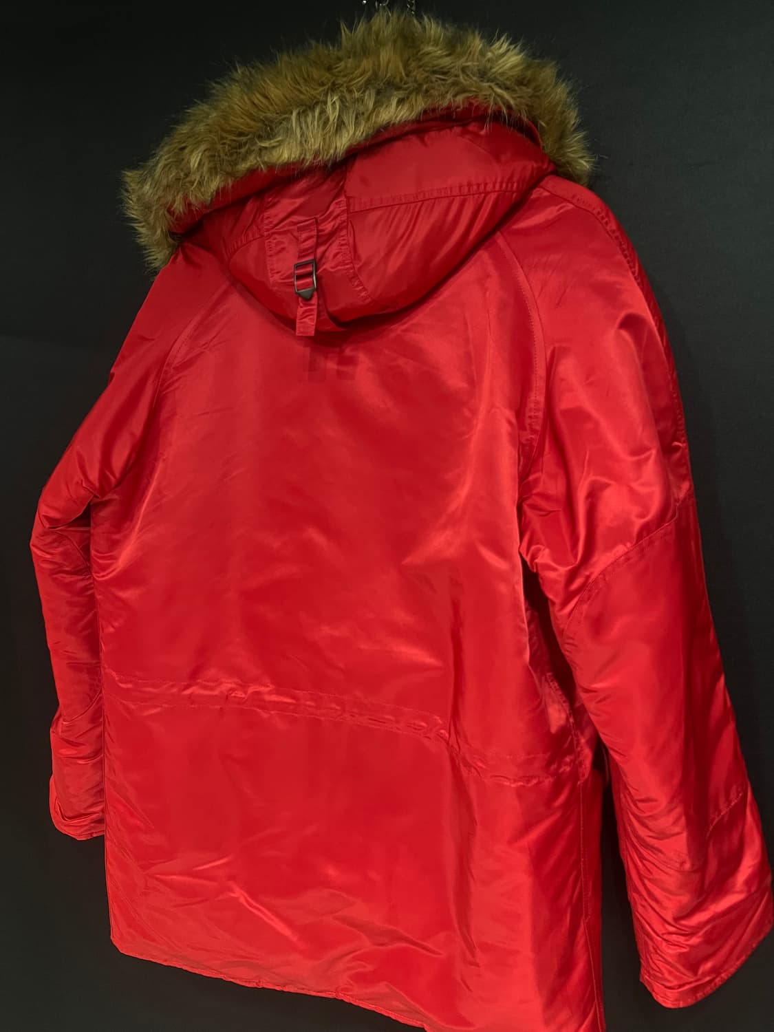 알파 usa n-3b 파카 레드컬러 상품이미지8