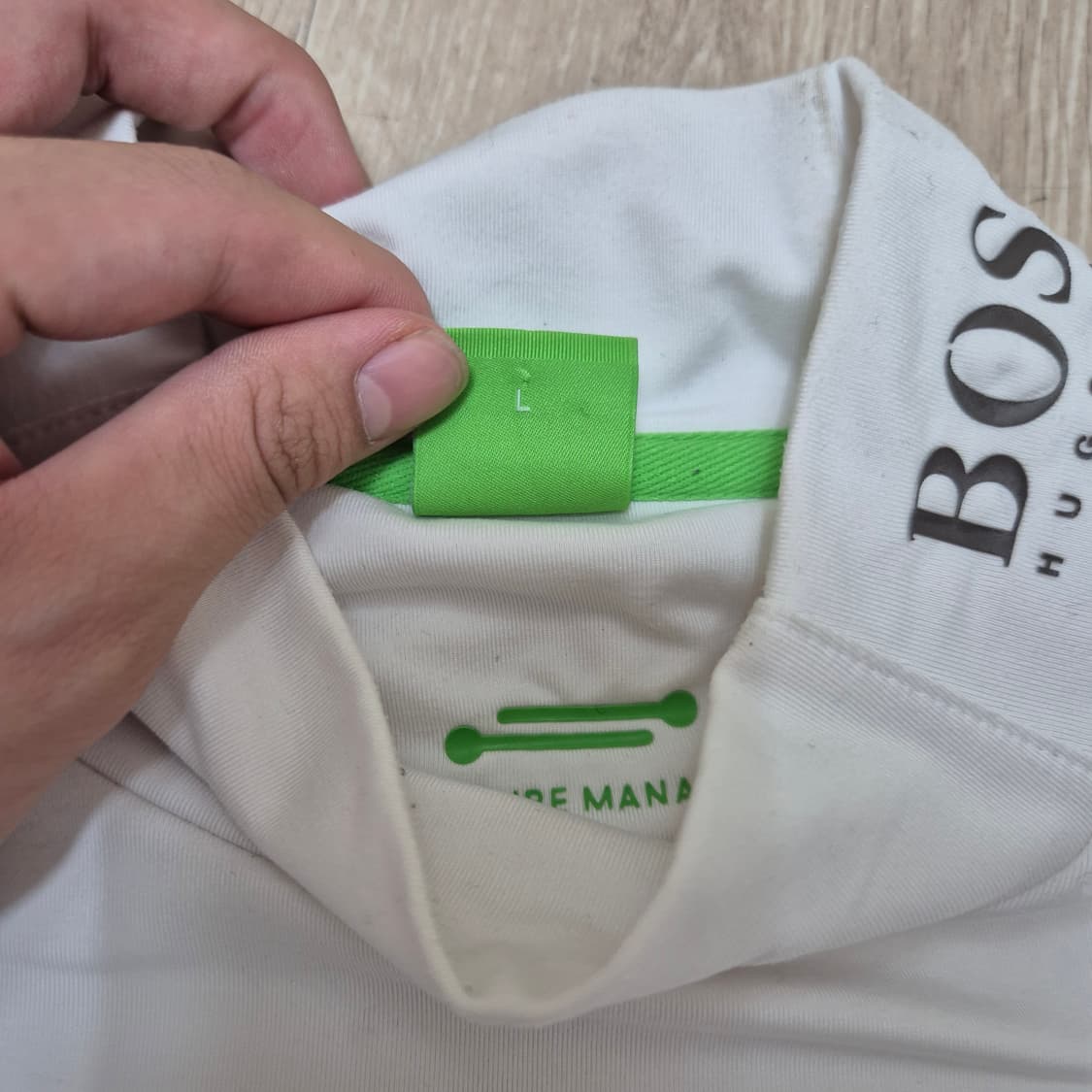 휴고 보스 남성 기능성 골프웨어 긴팔티 상품이미지6