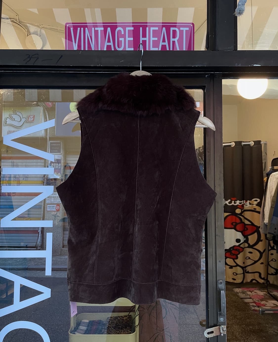 브라운 스웨이드 퍼자켓 [무배] 상품이미지5